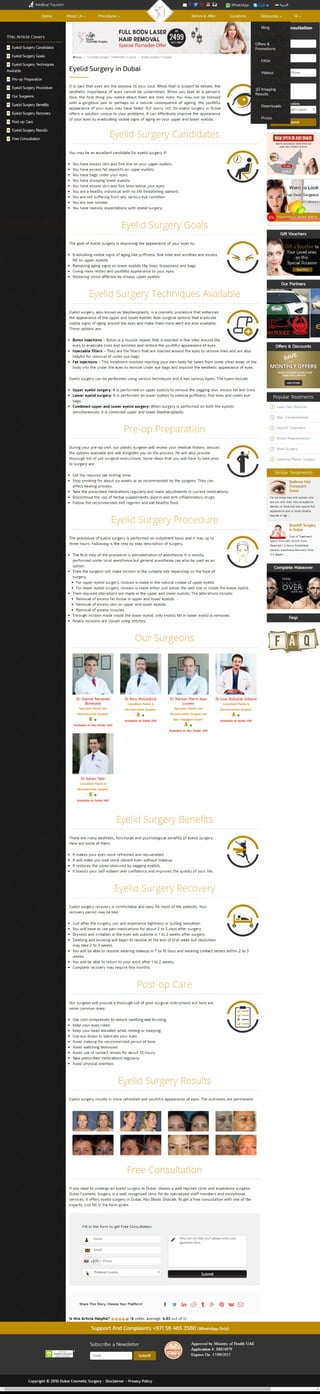 Eyelid surgery abu dhabi