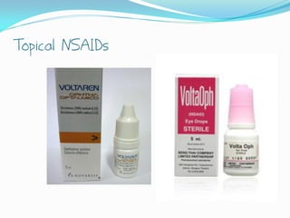 Topical NSAIDs
 