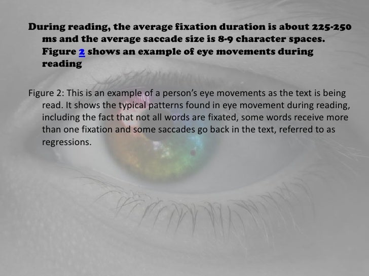 Eye Movement Control During Reading