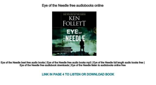 Eye Of The Needle Free Audiobooks Online