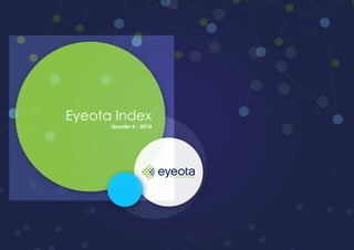 Eyeota Index
Quarter 4 - 2014
The human side of data
 