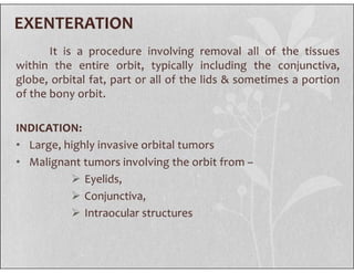 Exenterate eye prosthesis and rehabilitation.pdf
