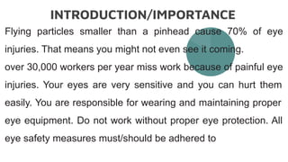 Vision Protection Pdf EYE PROTECTION TRAINING FOR EFFECTIVE USE | PDF