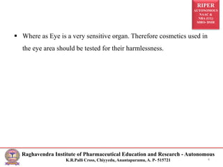 Cosmetics for Eyes | PPTX