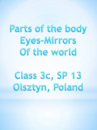 Eyes mirrorsoftheworld-parts of the body