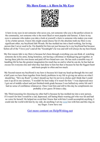 Human Eye Essay Examples Eyes Essay | PDF