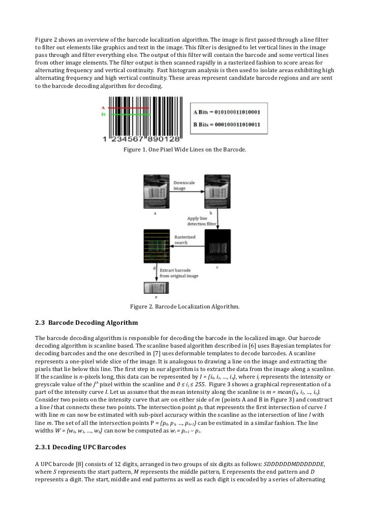 An Eyes-Free Vision-Based UPC and MSI Barcode Localization and Decoding