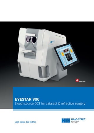 EYESTAR 900
Swept-source OCT for cataract & refractive surgery
 