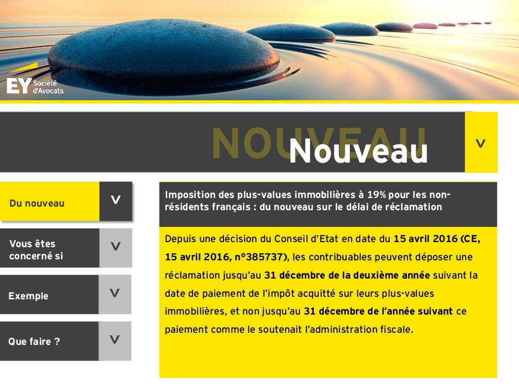 Plus Value En Report D Imposition Non Expiré