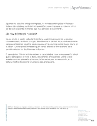 Estudio de Eyetracking de Medios Chilenos