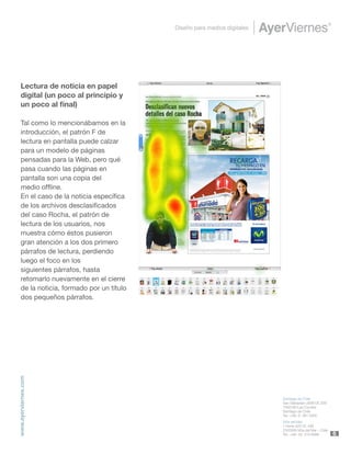 Estudio de Eyetracking de Medios Chilenos