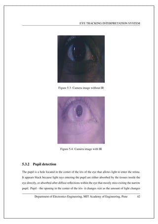 Project report on Eye tracking interpretation system | PDF