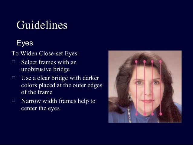 eyeglass frames for close set eyes