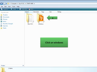 2 Click on windows 
