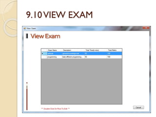 9.10VIEW EXAM
 