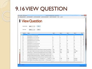 9.16VIEW QUESTION
 