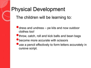 Foundation Stage Curriculum Expectations Presentation | PPTX