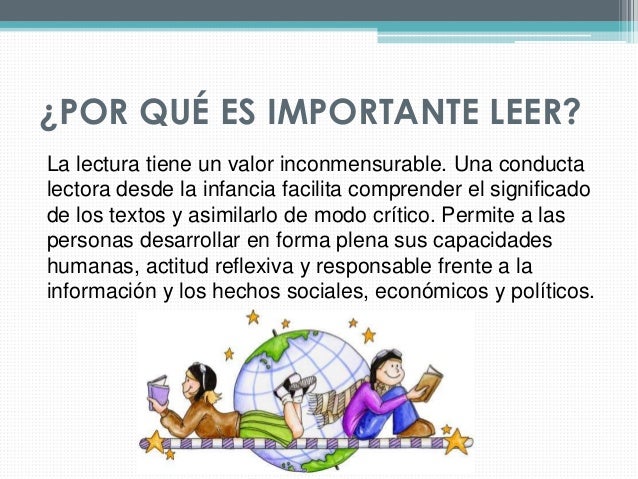 LA LECTURA