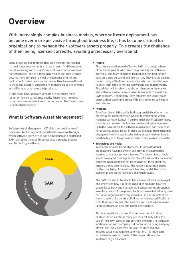 Ey Software Asset Management Advisory