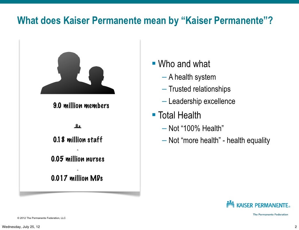 What does Kaiser Permanente mean