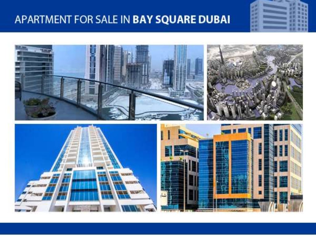 Apartment for sale in Bay Square Dubai through