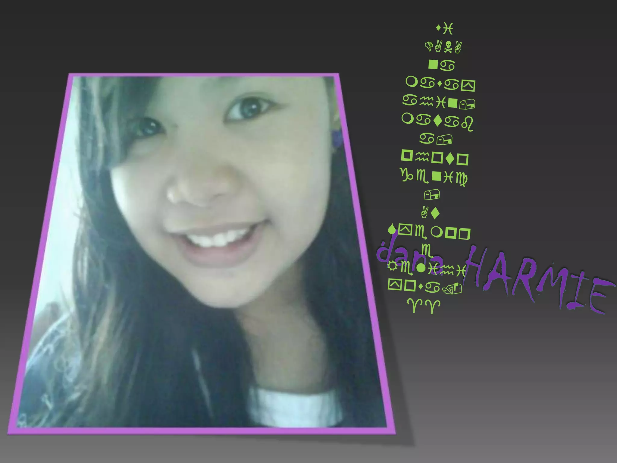 siDANAnamasayahin,mataba,photogenic,At SyempreRelihiyosa.^^dana HARMIE 