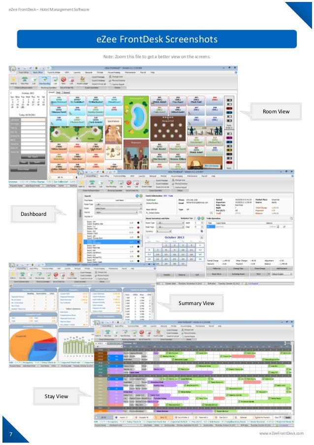 Ezee Hotel Pms System Hotel Management Software For Frontdesk Opera