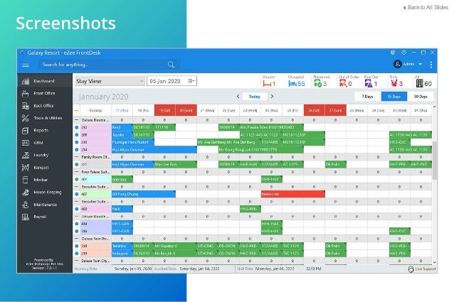Report
Inventory View
Back to All Slides
Housekeeping
Dashboard
Stay View
 