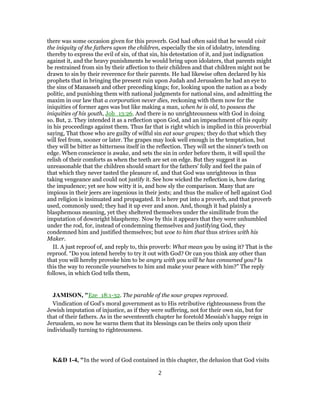 Ezekiel 18 Commentary