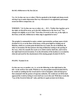 Ezekiel 21 Commentary