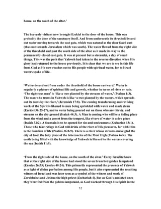 Ezekiel 47 Commentary