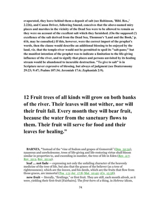 Ezekiel 47 Commentary