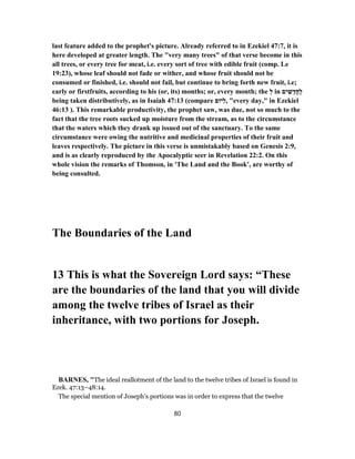 Ezekiel 47 Commentary