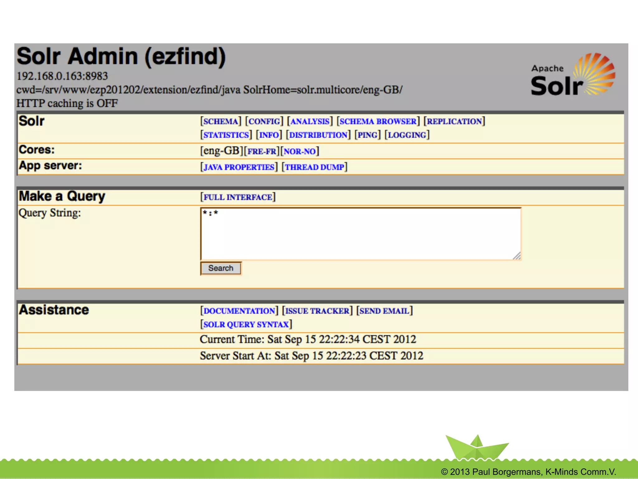© 2013 Paul Borgermans, K-Minds Comm.V.
 