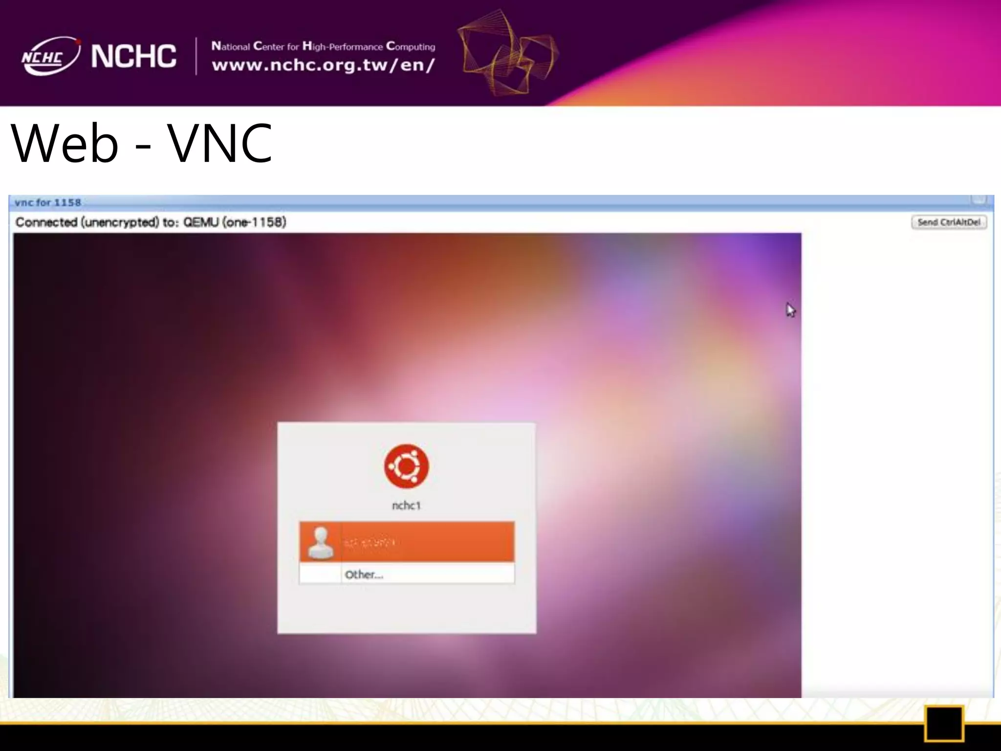 Web - VNC
 