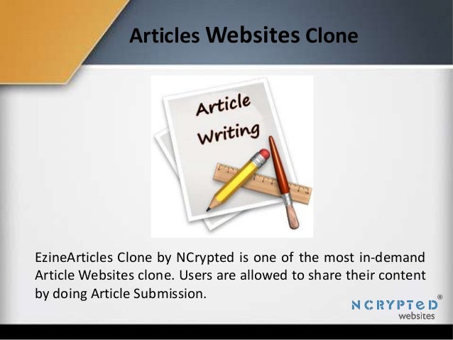 EzineArticles Clone