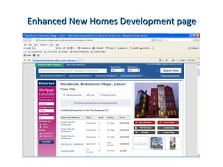 Enhanced New Homes Results – Map View 