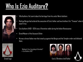 Rodrigo Believed that the apple of Eden had the power to rule the world.