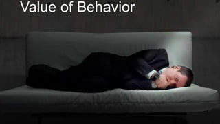 LET’S TALK ABOUT
WHO
WE ARE
Section 01 – About Company / Team / And
Services
Value of Behavior
 