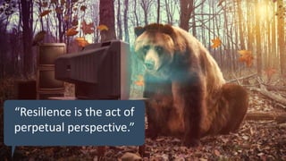 OTHER SLIDE
CONTACT US
Section 07 – Contact Us / Text Slide
“Resilience is the act of
perpetual perspective.”
 