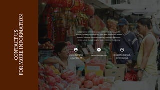 20 NORTH AVENUE,
NY 1910, USA
+ 1234 567 8910
+ 4567 890 77
market@ezmea.com
Collaboratively administrate empowered markets via plug and play
networks. Dynamic procrastinate B2C users. After installed base benefits
dramatic. Interactive coordinate proactive e-commerce via process-
centric outside dramatic visualize predominate extensible testing.
CONTACT
US
FOR
MORE
INFORMATION
 