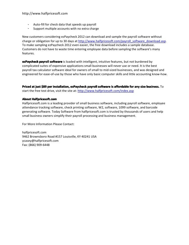 pay employees on time with ezpaycheck payroll software employees payroll software free download