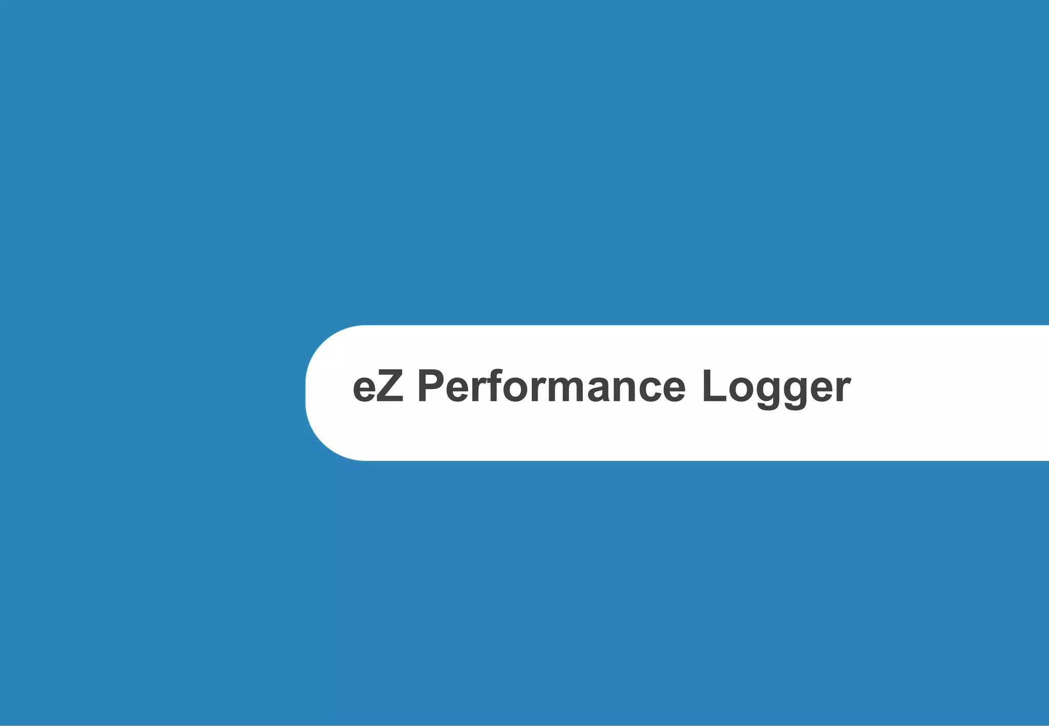 eZ Performance Logger
 