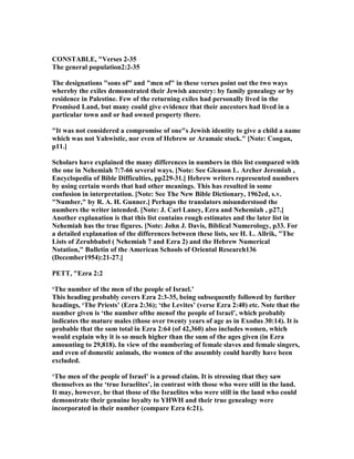 Ezra 2 commentary | PDF