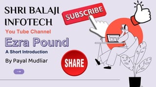 SHRI BALAJI
INFOTECH
By Payal Mudliar
You Tube Channel
 