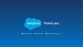 Thank you
@chris_tiernan | in/ctiernan | www.christiernan.com
 