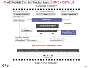 :~$ eZ Publish Caching Mechanisms // SPICY DETAILS




                                                     35 / 61
 