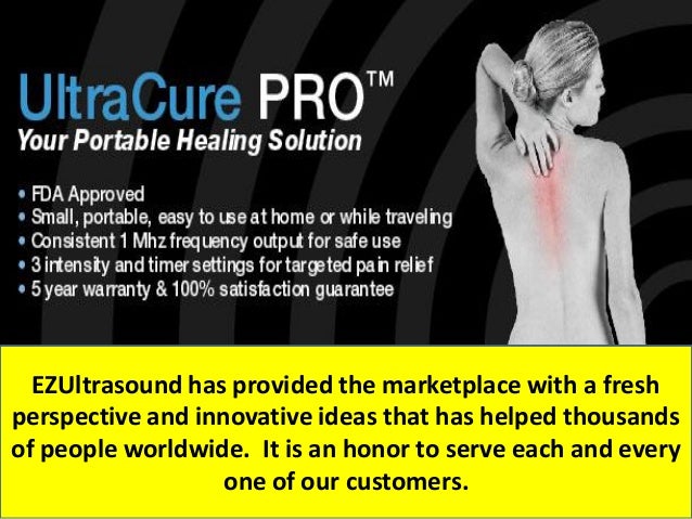 Ez ultrasound best home ultrasound therapy machine