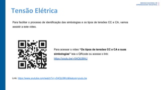 Tensão Elétrica
Link: https://www.youtube.com/watch?v=-r54OjU9lhU&feature=youtu.be
 