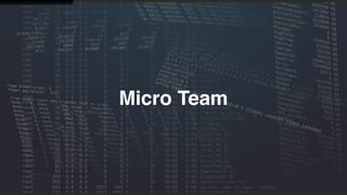 Micro Team
 